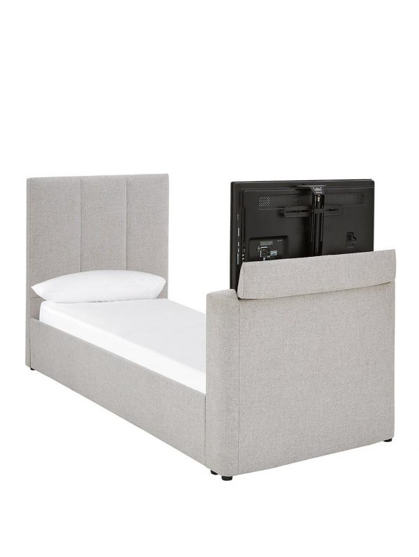 buy parker fabric manual tv bed fits up to 32 inch tv 5f1a586a8ae8a