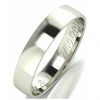 buy personalised 9 carat white gold court wedding band 4mm 5f2051cd11b3c