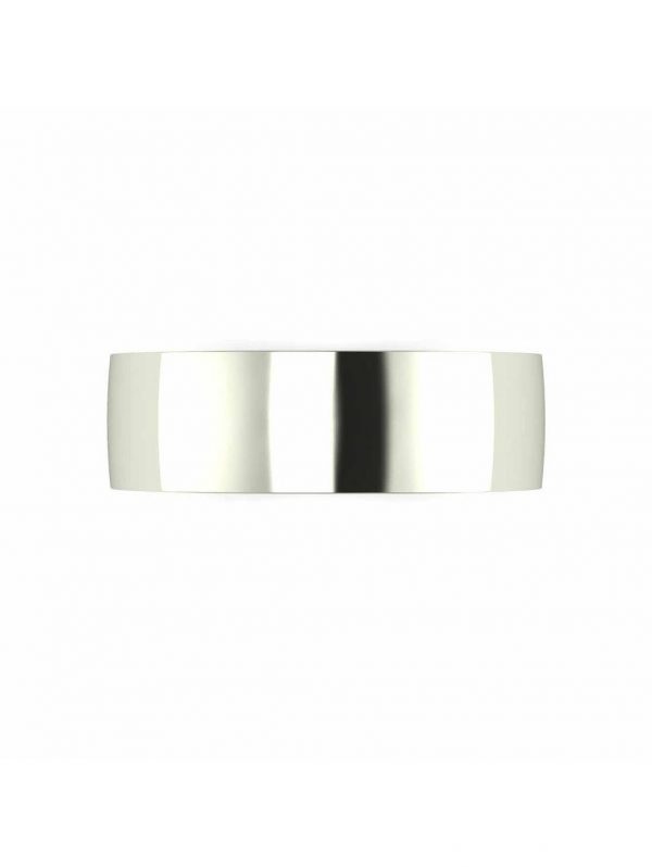 buy personalised 9 carat white gold court wedding band 6 mm 5f1c5ea129965