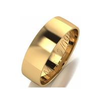 buy personalised 9 carat yellow gold court wedding band 6 mm 5f1717fe3ea74