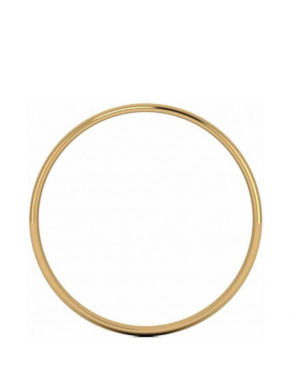 buy personalised 9 carat yellow gold d shaped wedding band 3mm 5f1719267e994