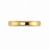 buy personalised 9 carat yellow gold d shaped wedding band 3mm 5f171929f1444