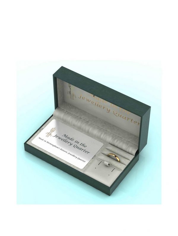 buy personalised 9 carat yellow gold d shaped wedding band 3mm 5f17192aeb6a0