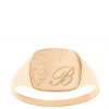 buy personalised 9 carat yellow gold half engraved ring 5f1718d6d6e65