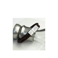 buy personalised mens dual leather woven bracelet in umber 5f15c5d9c08a1