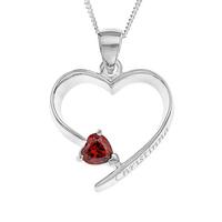 buy personalised sterling silver birth stone heart pendant 5f16ebb50d4c3