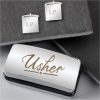buy personalised wedding cufflinks and box set 5f1869ce4640d