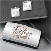 buy personalised wedding cufflinks and box set 5f1869cee5775