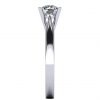 buy platinum 1 2ct moissanite solitaire ring 5f198f2779bac