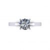 buy platinum 1ct moissanite solitaire ring 5f217737d2e3f