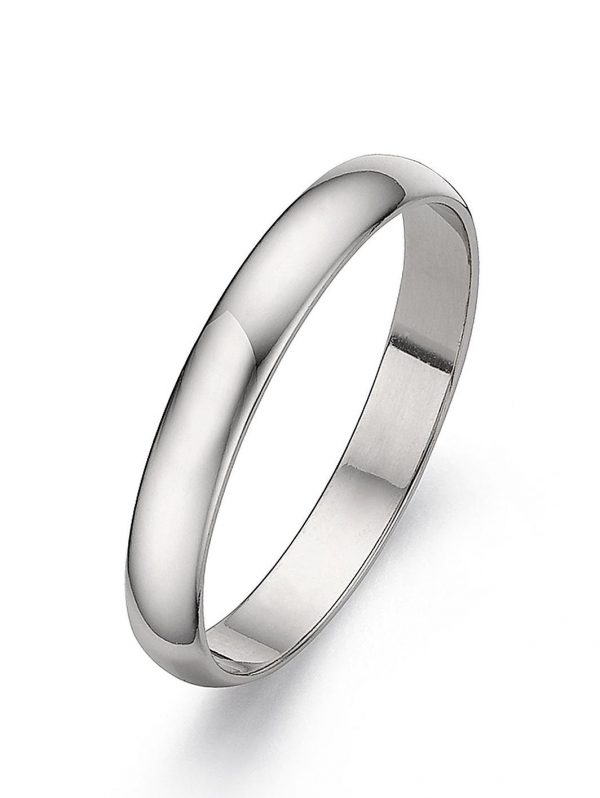 buy platinum d shaped wedding band 3 mm 5f1adf9567059