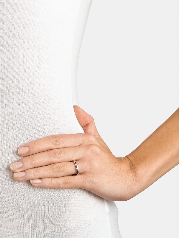 buy platinum d shaped wedding band 3 mm 5f1adf96729c9
