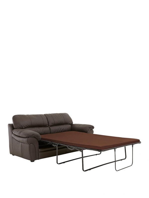 buy portland leather sofa bed 5f19158fd8370