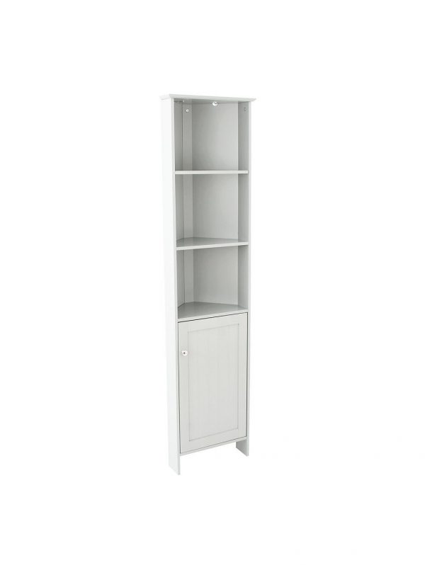 buy portland tall corner bathroom cabinet white 5f1a699bf3d12