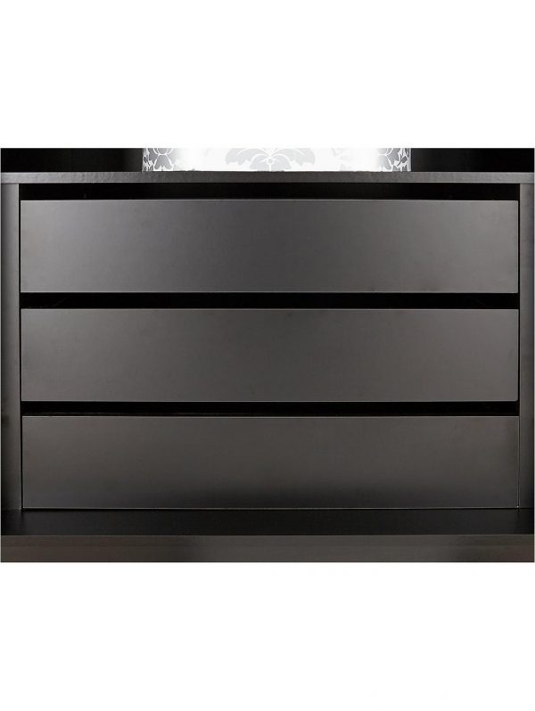 buy prague 4 door wardrobe with mirrored doors and internal chest of 3 drawers 5f2394ccd2ff9