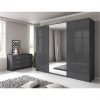 buy prague gloss 6 door mirrored wardrobe 5f1a5a24a3e3b