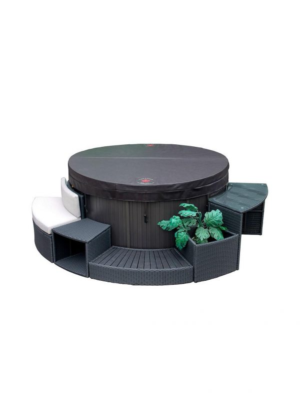 buy rattan deep planter for round spa 5f19267e7626b