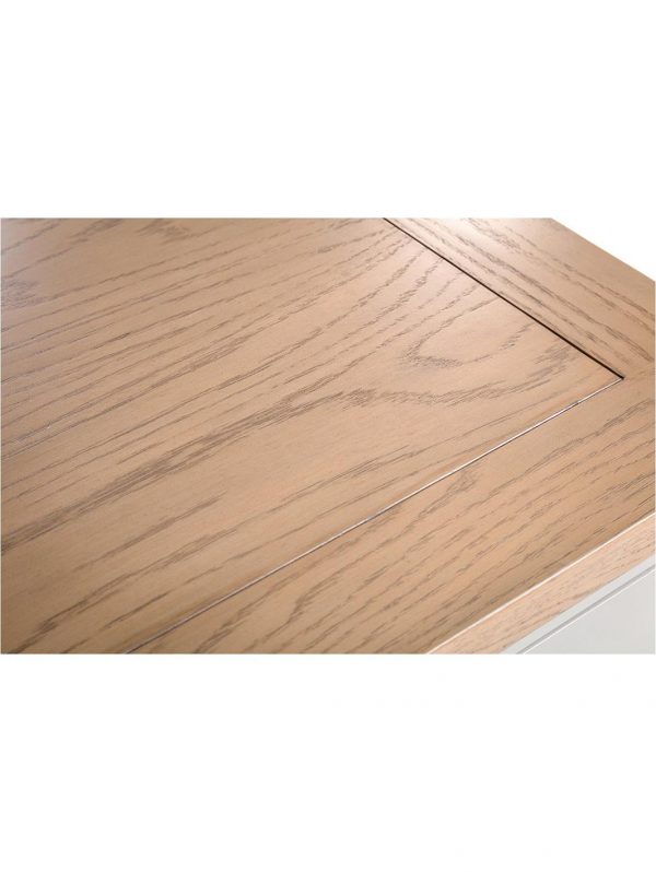 buy richmond 140 180 cm extending solid wood and veneer dining table 6 chairs 5f1a68e4b54cc