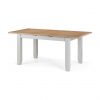 buy richmond 140 180 cm extending solid wood and veneer dining table 6 chairs 5f1a68e623c46