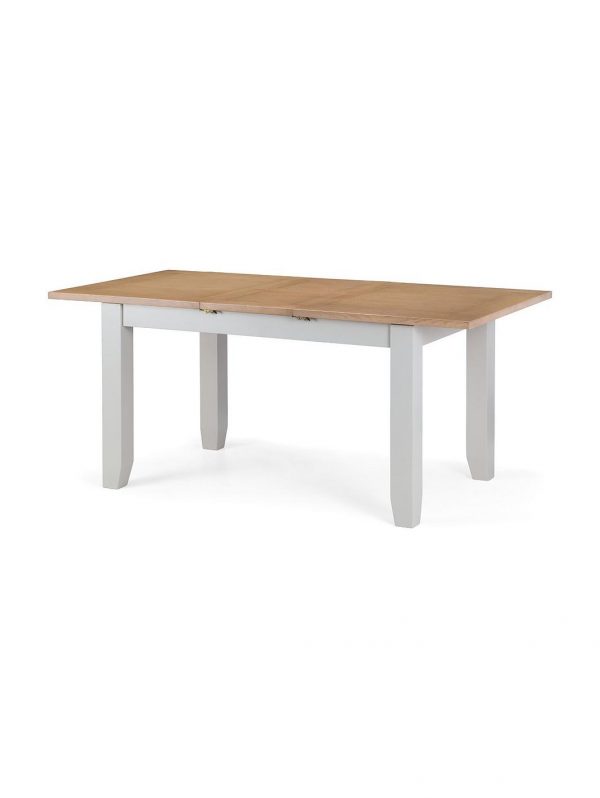 buy richmond 140 180 cm extending solid wood and veneer dining table 6 chairs 5f1a68e623c46