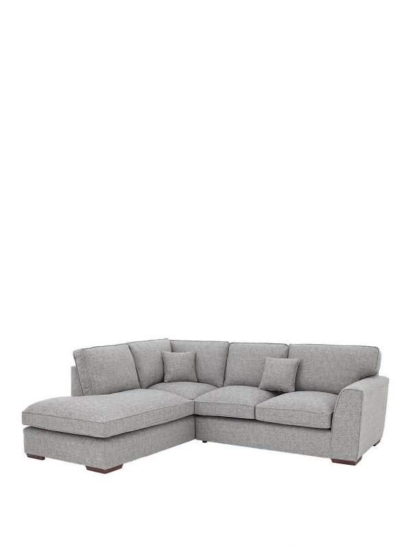 buy rio fabric left hand standard back corner chaise sofa 5f1a688c3f002