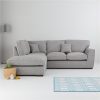 buy rio fabric left hand standard back corner chaise sofa 5f1a688e3c5b3