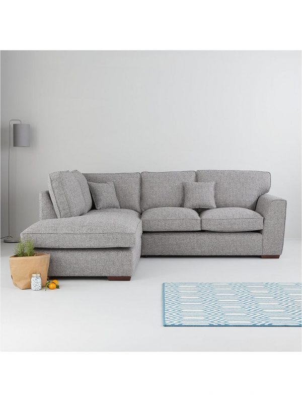 buy rio fabric left hand standard back corner chaise sofa 5f1a688e3c5b3