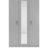 buy sanford 3 door high gloss mirrored wardrobe 5f17b6d00c204