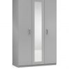 buy sanford 3 door high gloss mirrored wardrobe 5f17b6d27f1ed