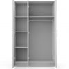 buy sanford 3 door high gloss mirrored wardrobe 5f17b6d40641f