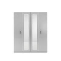buy sanford 4 door high gloss mirrored wardrobe 5f1fa00135e89