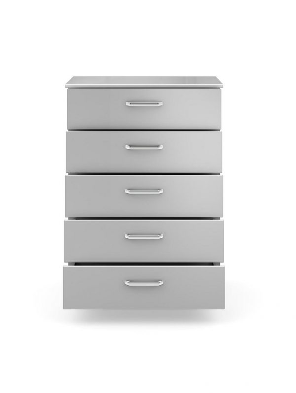 buy sanford ready assembled high gloss 5 drawer chest 5f190ac6d28fe