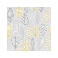 buy scandi leaf wallpaper yellow 5f17d7cd142da