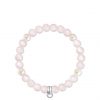 buy semi precious bead pink and pearl stretch charm bracelet 5f159ad38799a