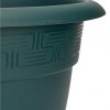buy set of 4 green 48cm round bell planters 5f17d55dbffc7