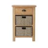 buy shelton ready assembled 1 drawer 2 basket sideboard 5f1a69ee83f9e