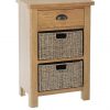 buy shelton ready assembled 1 drawer 2 basket sideboard 5f1a69f73ff0e
