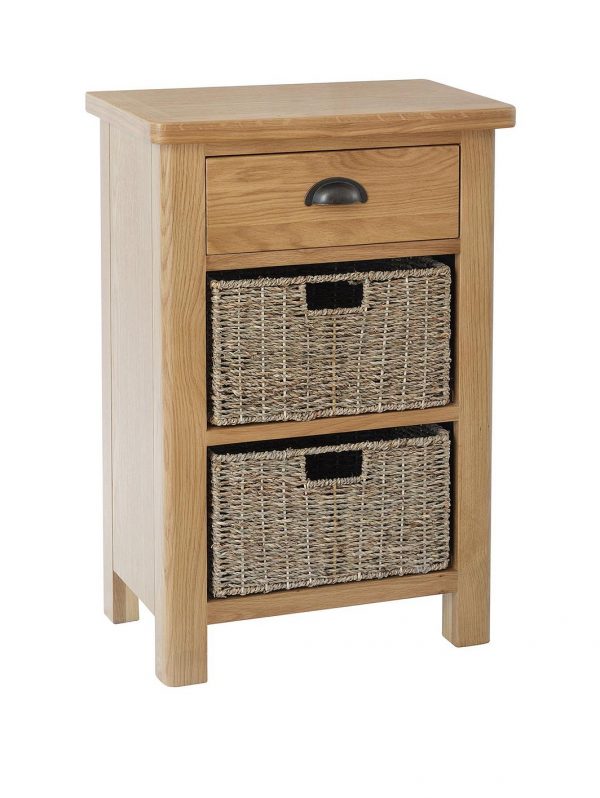 buy shelton ready assembled 1 drawer 2 basket sideboard 5f1a69f73ff0e
