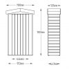 buy shiplap apex tall garden store pressure treated 5f1fbc484c6fd