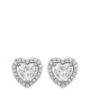 buy silver cubic zirconia heart earrings 5f16ee06df692