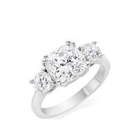 buy silver cubic zirconia three stone ring 5f1adfba8614b