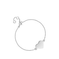buy simply silver sterling silver personalised engravable heart disc bracelet 5f1718b16b71c