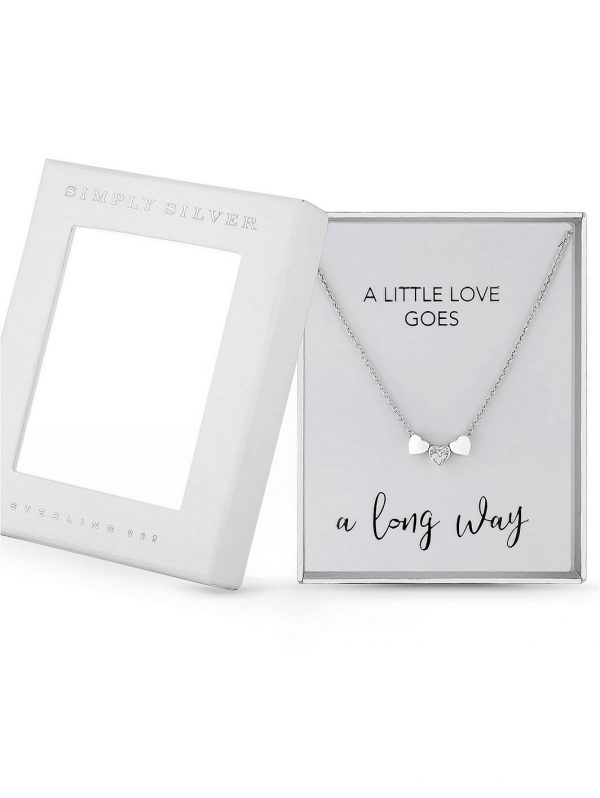 buy simply silver triple heart pendant in gift box 5f186a0d9cb7e