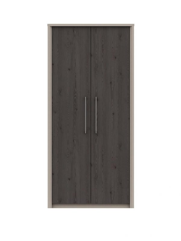 buy smyth ready assembled 2 door wardrobe 5f1a5b2320cc7