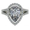 buy special edition 9ct white gold lady lynsey 5 carat moissanite pear halo ring 5f2025a4a80fe