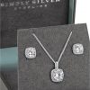 buy square halo jewellery set 5f186911d493c