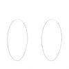 buy sterling large simple hoop earrings silver 5f15c84dc9269