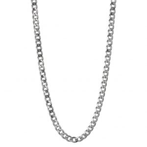 buy sterling silver 1 2 oz solid diamond cut curb chain 5f159a0c6d192