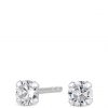 buy sterling silver 3mm round brilliant cubic zirconia stud earrings 5f16ed1997846
