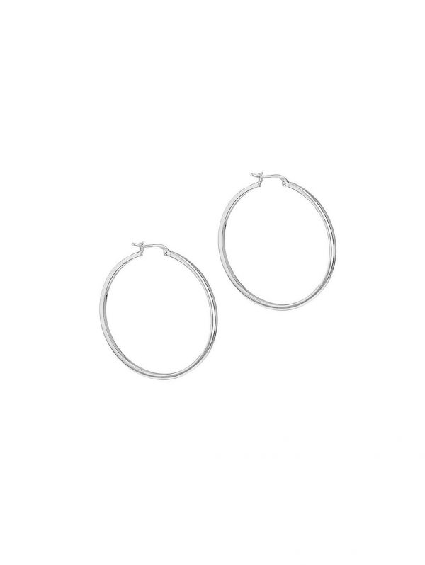 buy sterling silver 50mm square tube hoop earrings 5f16ee29d0ff1